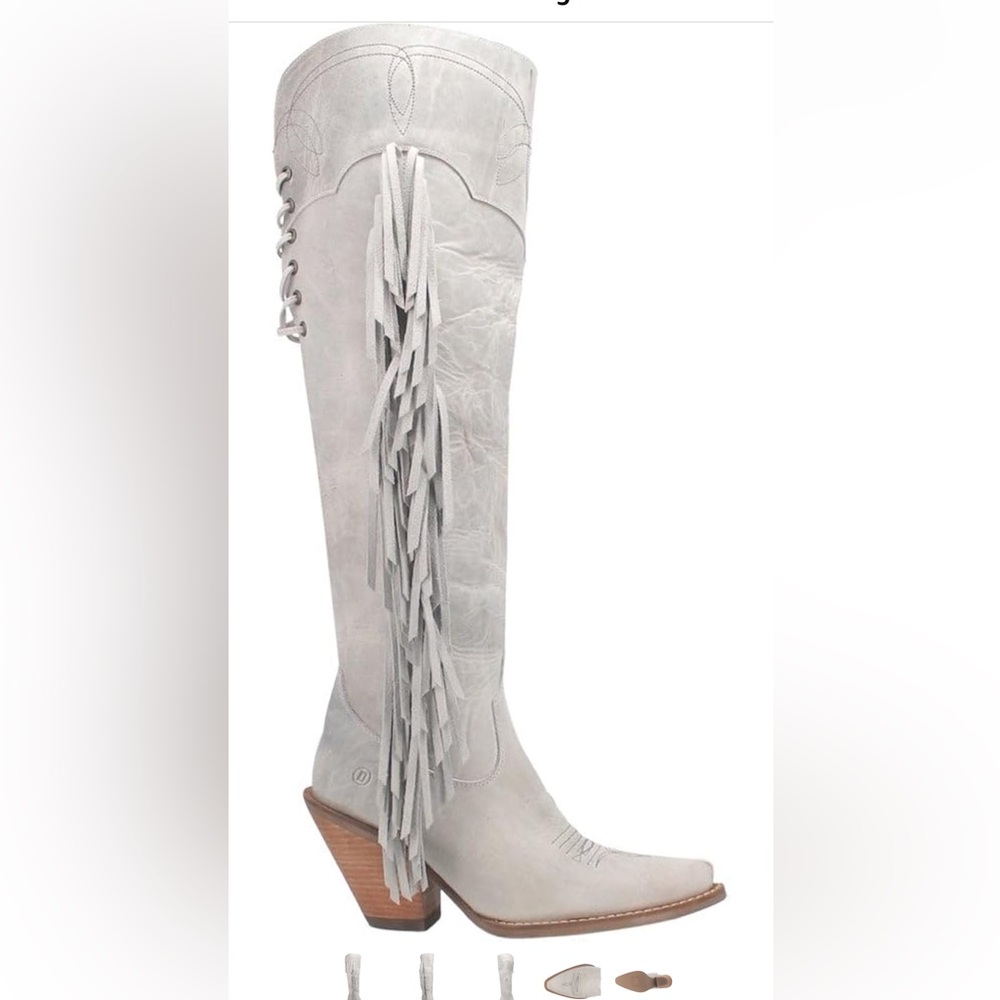 Dingo sky high boot worn once